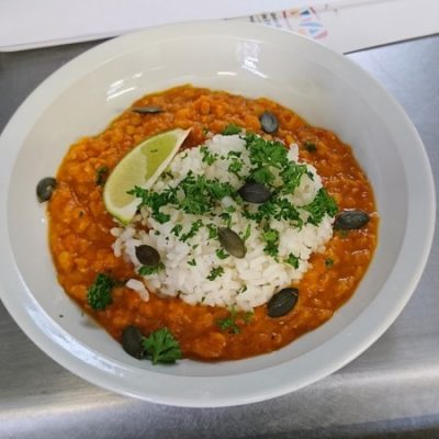 dahl de lentilles corail