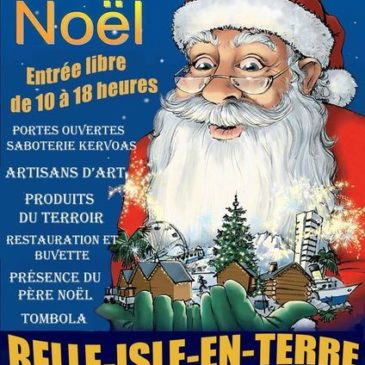 Dimanche 4 décembre 2016 : marché de noël à Belle isle en Terre
